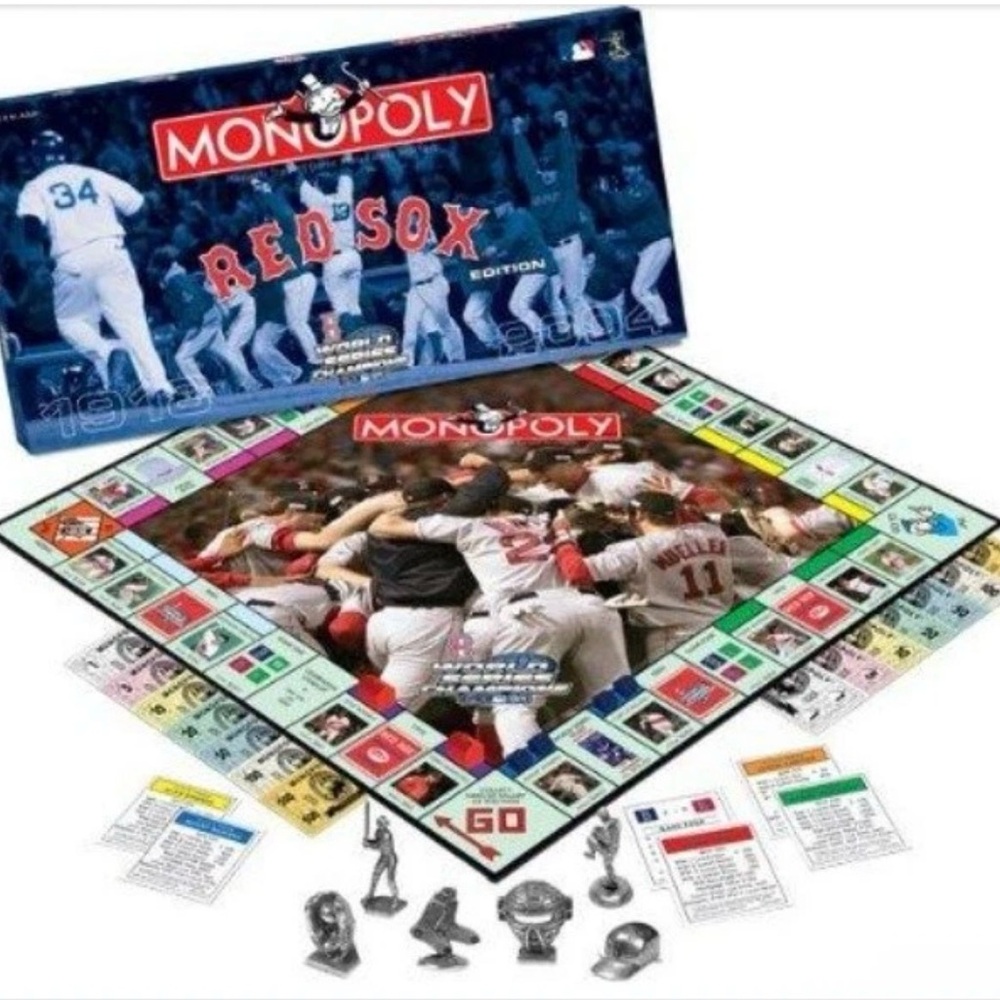Monopoly Boston Red Sox 2004 World Series Edition‎ Complete MLB Game